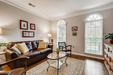 Living room off of foyer.
