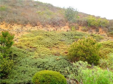 View of hillside from the balcony, rear unit prote