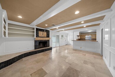 The Family Room is a standout feature, with its Tr
