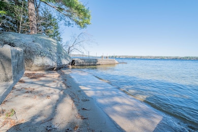 Private sandy beach