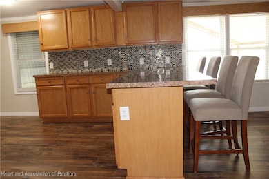 Eat at Bar with additional cabinets storage