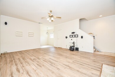 Open to the breakfast room, convenient to the half