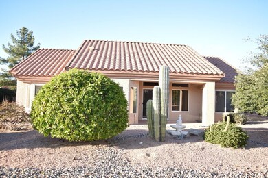 Rear of the home