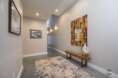 Wide entryway greets your guests