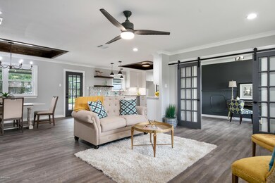 Living Room leading to Home Office
