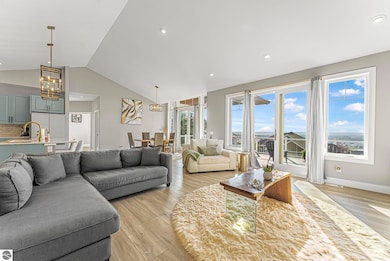 Spacious living room for entertaining