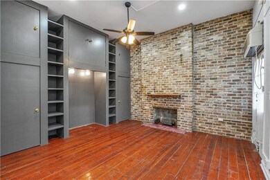 Studio with Fireplace