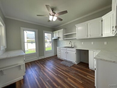 THIS KITCHEN is completely new. Vinyl floors perfe