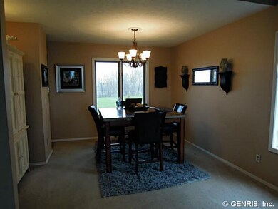 Dining Room. The dining room adjoins the living ro