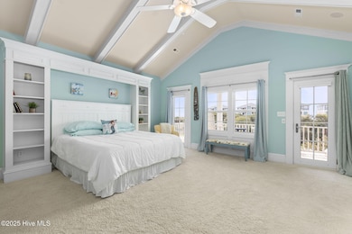 Primary bedroom suite w/ private porch