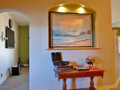 Lighted Art Niche