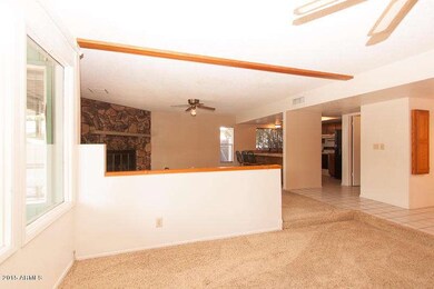 Living room to kitchen