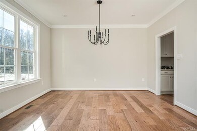 Dining Room photo of similar home; home to be buil