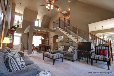 Wonderful light brightens up the living area thru the skylights