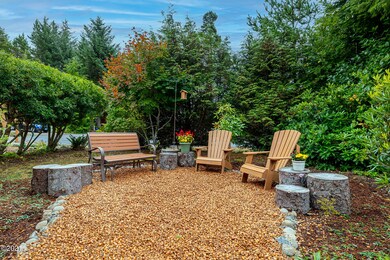 Front yard sitting area