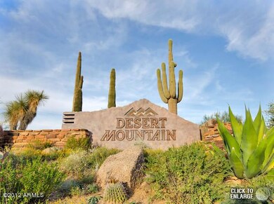 Desert Mountain entrance sign