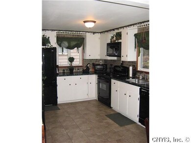 Kitchen. Beautiful  kitchen with ceramic floors.