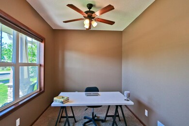 Here is an alternate view of the office/study.