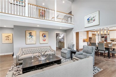 Another view of the living room. The elevator is t