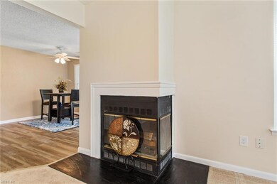 Decorative fireplace