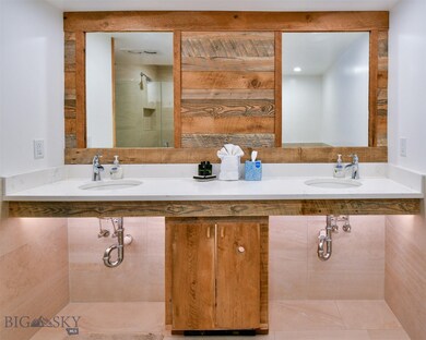 Custom master bath with carefully selected and cra