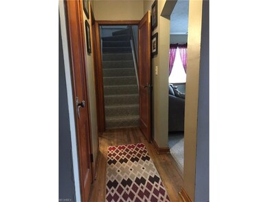 Hallway and stairs to 3rd bedroom