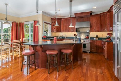 With a large, bright eating area and a spacious ki