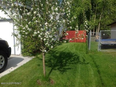 Summer side yard