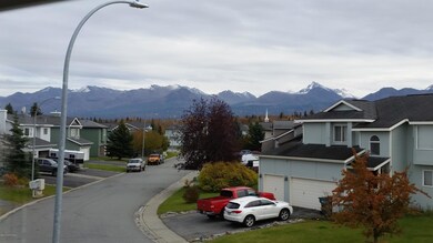 View from front of house