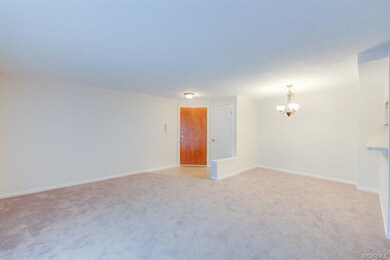 Entrance with coat closet.
