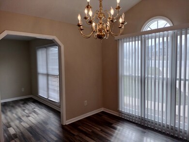 Dining room from living room