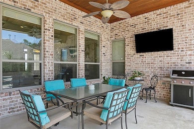 Enjoy Your Favorite Ballgame on the TV and Stay Cool with the Overhead Fan