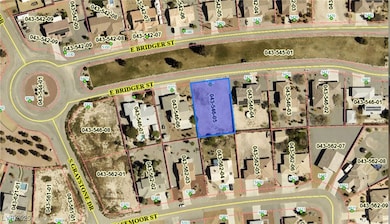 Arial Map view  of property location and surrounding terrane.