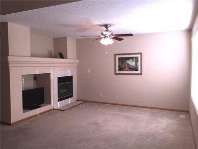 Living Room with Fireplace