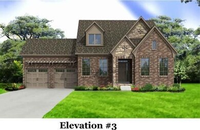 Somerville II Elevation 3. Photo is a rendering. Not actual home.