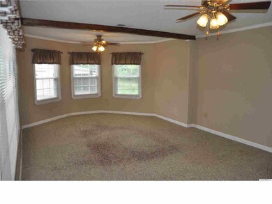 Great hardwood floors in this kitchen