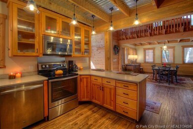 Main home Kitchen and Dining room beyond
