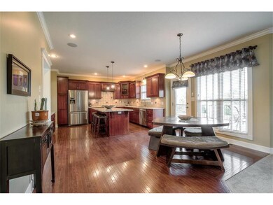 Huge kitchen with walk-in pantry
