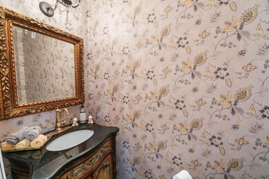 1/2 Bath near the entry.