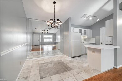 Eat-in kitchen.