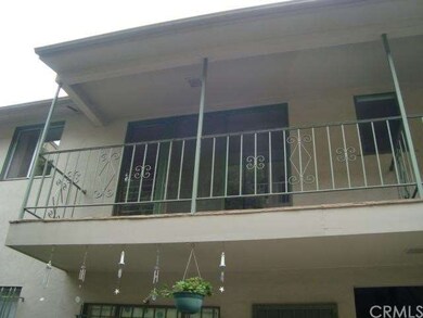 View of Balcony from Courtyard