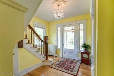 Welcoming entrance foyer