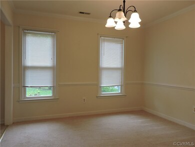 Formal dining room, updated lighting