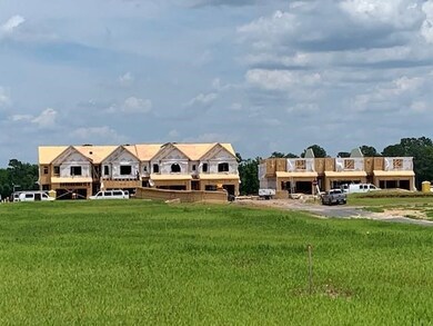New townhome under construction.