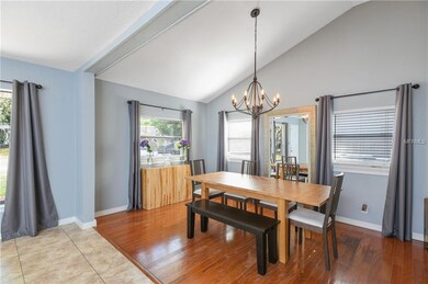 Beautiful Vaulted Ceiling In Formal Dining Room- m