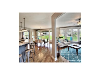 Open floor plan and easy flow