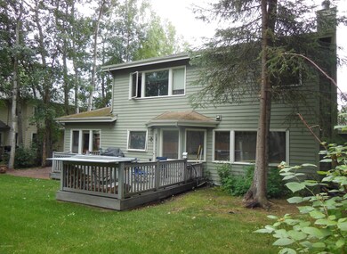Exterior back of house