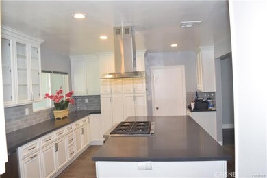 Coffee bar next to entrance from garage.