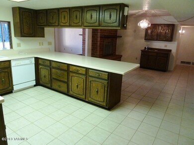 Large open kitchen