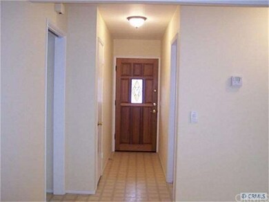 looking towards the front door